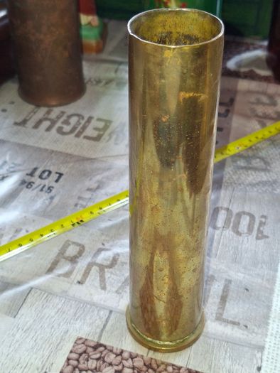 2 Old Army Brass Shells for sale Price is for the 2, Postage Available or Collection, Lots more Coins, Notes, Antiques and Collectables including Oil Lamps in my other ads