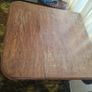 Solid Oak Vintage Gateleg Drop Leaf Table Barley Twist Legs Image 5