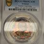 Ireland 1966 Silver Proof Easter Uprising 10 Shillings PCGS PR65CAM Superb Obverse Toning Scarce with Cameo Image 3