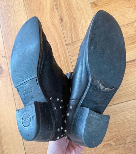 Zadig & Voltaire 100% leather boots