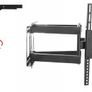 Tv Wall Bracket Tilt Swivel Long Arm 32"- 80" Image 6
