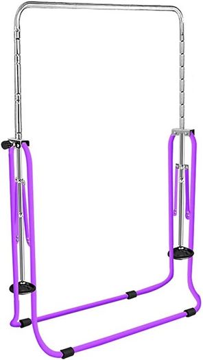 Gymnastics Bars, Horizontal Bar Expandable Gymnastics Kids Bar Folding Bar Junior Training Bar Multifunction Gym Training Equipment Home Training Adjustable Height Kip Bar (FREE SHIPPING)