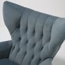 Vintage Blofeld 6250 Swivel & Rocking Lounge Chair in Blue Velvet by Paul Conti for G-Plan, 1960s Image 6