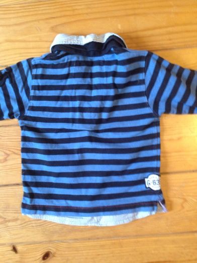 NEXT Age 2-3 Blue Striped Top / Shirt