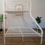 White Double Stylish Bunk Bed FREE DELIVERY Image 3