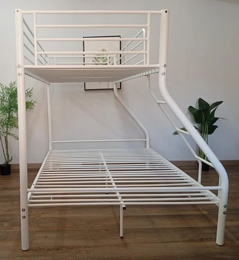 White Double Metal Bunk Bed FREE DELIVERY