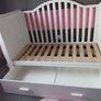 White cot bed Image 4