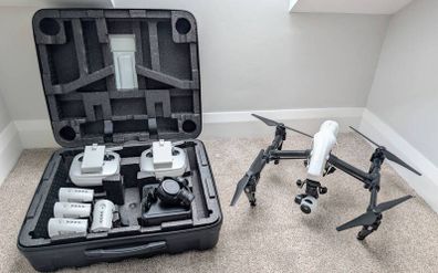 Dji inspire drone.