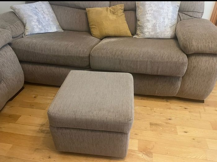 3 piece suite 3 2 1 plus foot stool