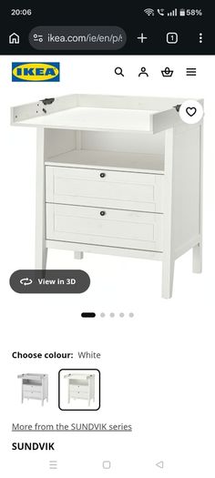 Changing table Sundvick