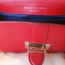 Aspinal of London Small Lottie Bag in RED Image 6