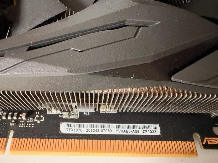 Graphic Card NVidia GeForce 1070