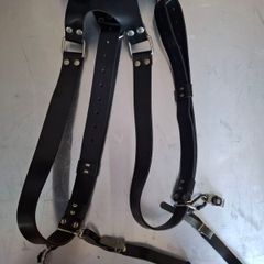 dual leather camera holster