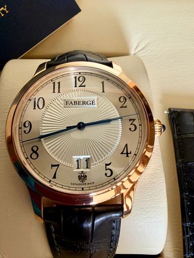 Foberge Agathon 18k Rose Gold