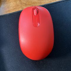 Microsoft Wireless Mobile Mouse with USB Receiver (Red)