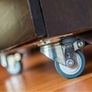 Castor Wheels with Brake Heavy Duty Swivel Wheels for Furniture 50mm + Screws 200KG Image 8