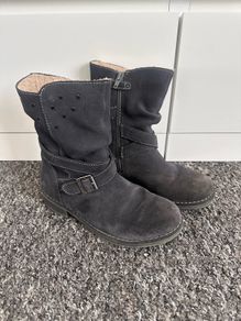 girls genuine suede books uk2