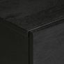 Bedside Cabinet Black Image 6