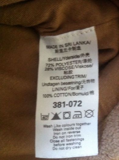 NEXT Gorgeous Boys Beige Jacket "as new" 3-6mts/upto 18lbs)