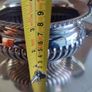Vintage from the 19th century. Antique Period English Tea Service inc Teapot, Sugar bowl & milk jug Sheffield England on small silver plated tray. Image 9