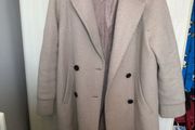 Maje Coat in Ecru. Size 14