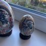 Vintage Chinese Porcelain Egg Set Image 6