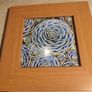Lovely Small Framed Blue Flower Print. Image 5