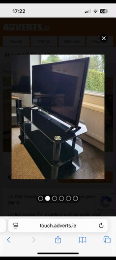 Sofa Bed + TV table + TV+ Playstation 4+ table with 4 chairs