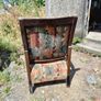 Vintage Irish Country Cottage Armchair Restoration Project / Upcycle Image 3