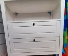Solid wood changing table