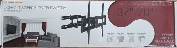 Tv Wall Mount Bracket Tilt Swivel 37-70"
