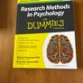 Psychology BSC BA curriculum Psychology Peter Gray Research Methods for Dummies Psychology Statistics for Dummies Image 3
