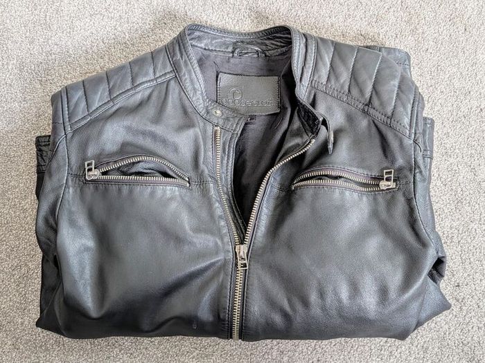 Mens leather jacket