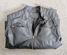 Mens leather jacket