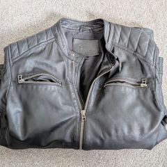 Mens leather jacket
