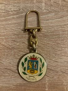 Vintage Madrid La Cebeles Keyring