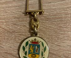Vintage Madrid La Cebeles Keyring