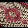Superb Wool Beautiful Colourful Persian Tribal Koliai hand knotted wool carpet rug. Image 3