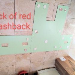 kitchen glass splashback for small upgrade job