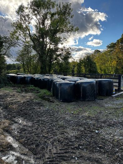 silage bales