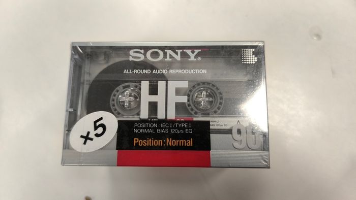 Sony Cassette tape 5pack