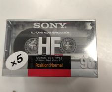 Sony Cassette tape 5pack