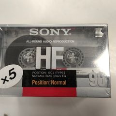 Sony Cassette tape 5pack
