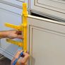Cabinet handle installation jig Image 3