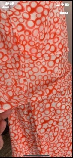 dress Jensen brand size 12 coral & white dress size 12
