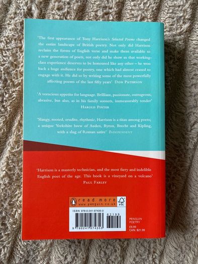 Tony Harrison Collected Poems