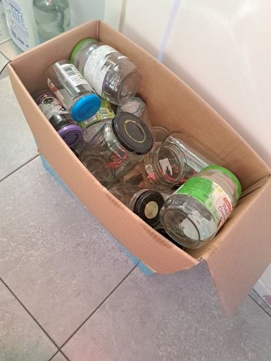 glass jars