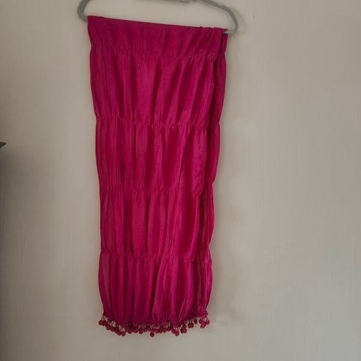 Pink scarf