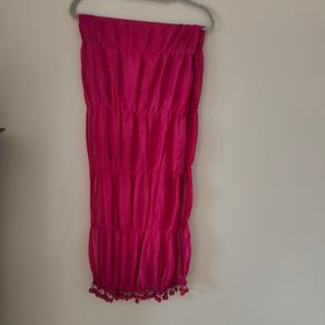 Pink scarf