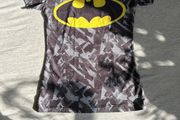 Halloween batman tshirt and cape